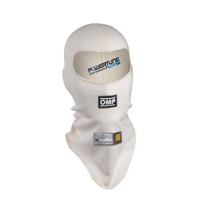 OMP First Balaclava - White - FIA Approved