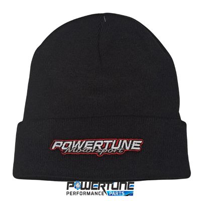Powertune Motorsport Beanie Cap - Black