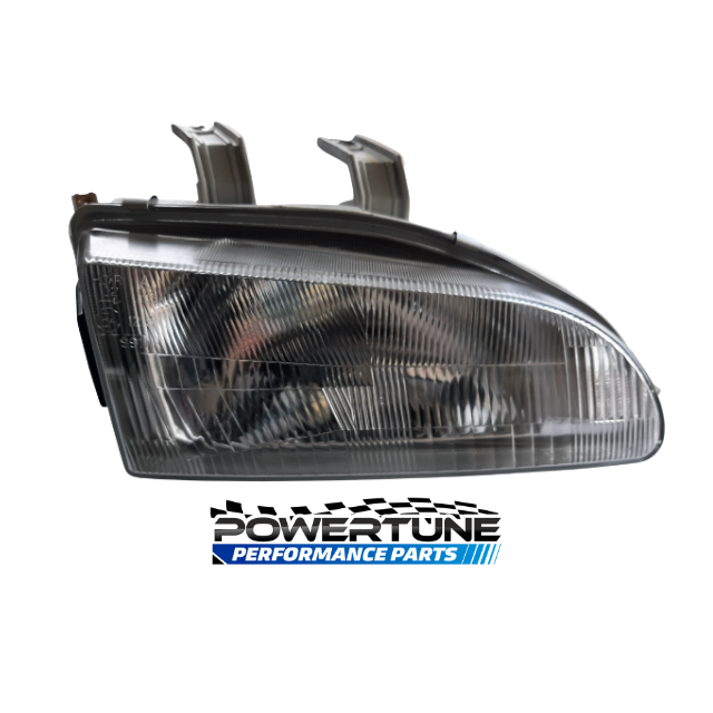 Honda Civic Headlamp 99-00 (EK Facelift) - Black, Side: Right Hand/Offside