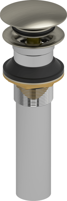 Riobel basin push drain