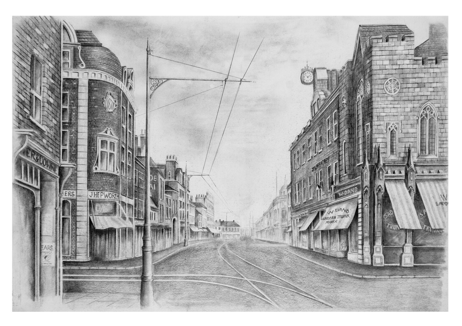 English Street. Carlisle, Circa 1930