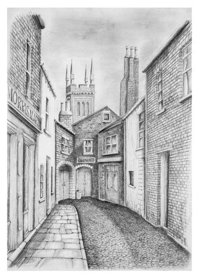 Crosby Court Crosby Street just off Warwick Road Carlisle. Circa 1930