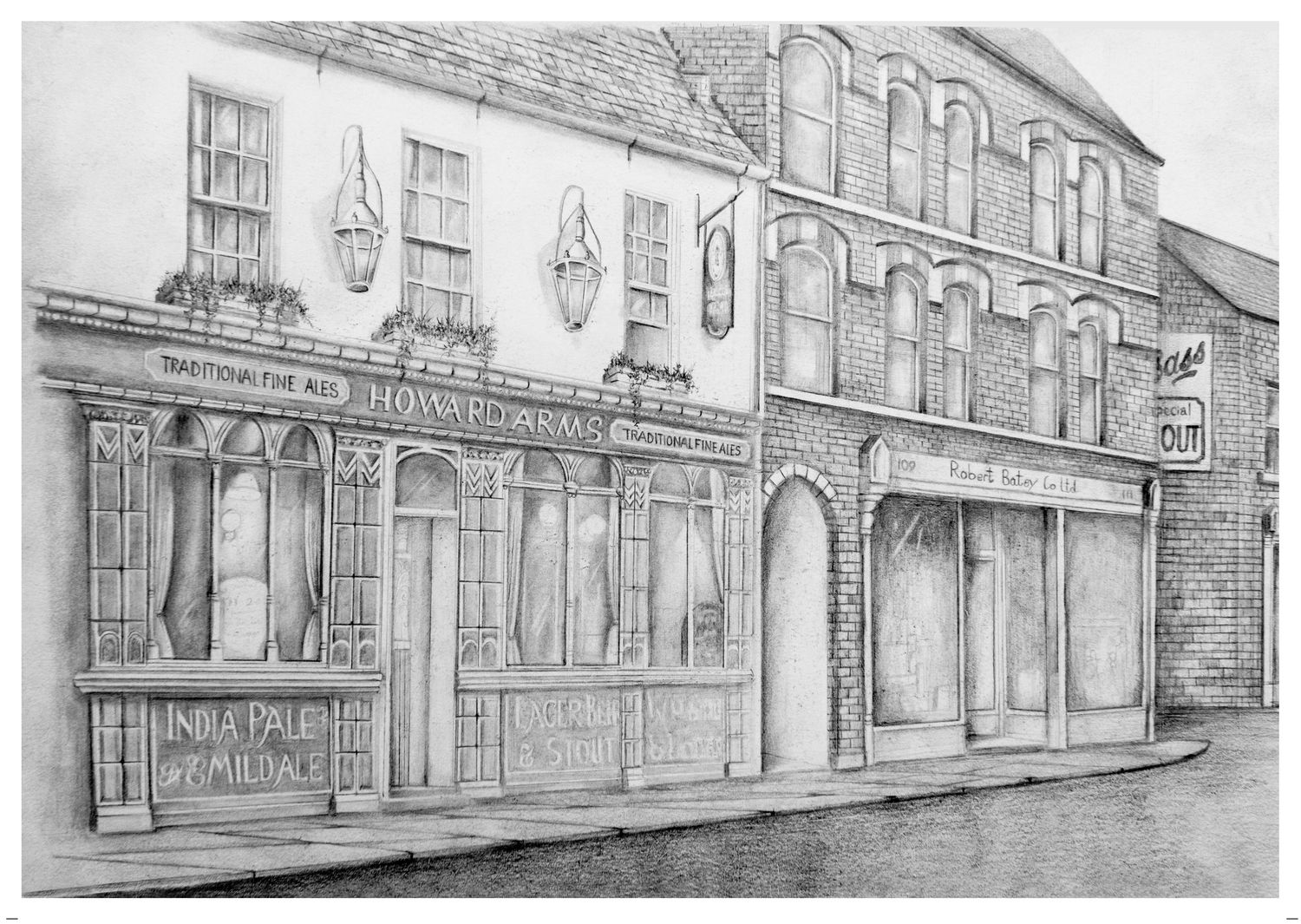 The Howard Arms, Carlisle. Circa1930