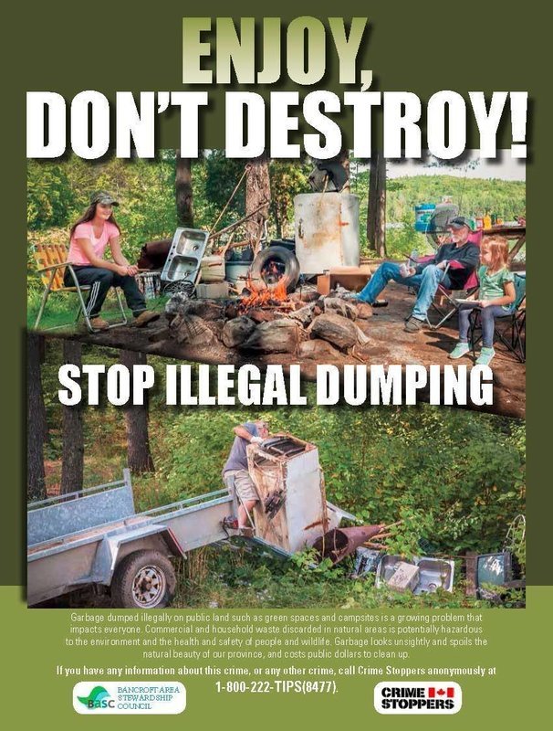 &quot;Stop Illegal Dumping&quot; Materials