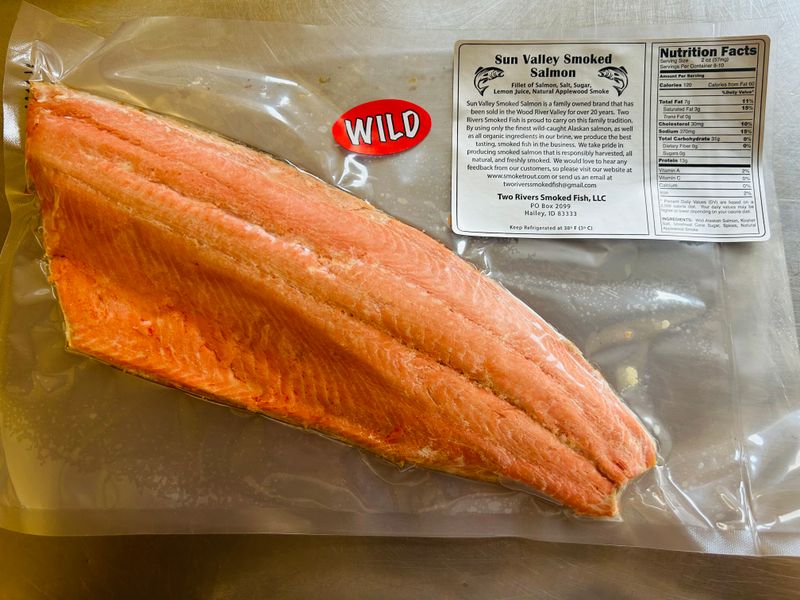 Wild Alaskan Smoked Salmon Full Fillet (Original)