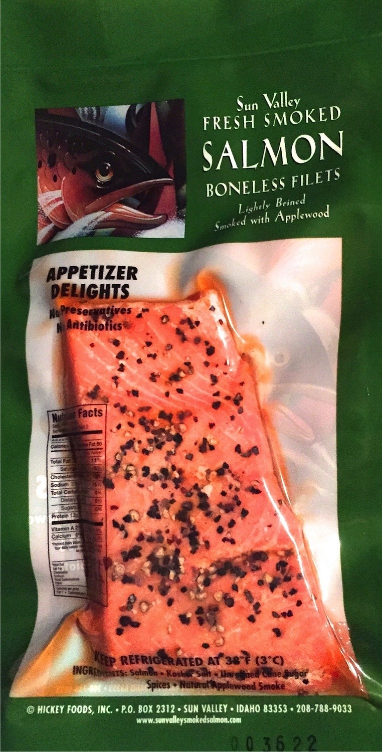 Wild Alaskan Salmon 5 Pack (Cracked Pepper) Wild Alaskan Salmon 5 Pack (Cracked Pepper)