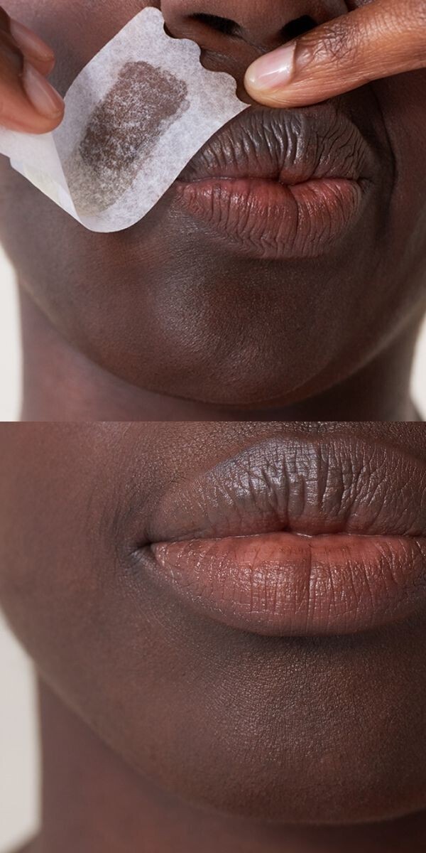 Upper lip waxing