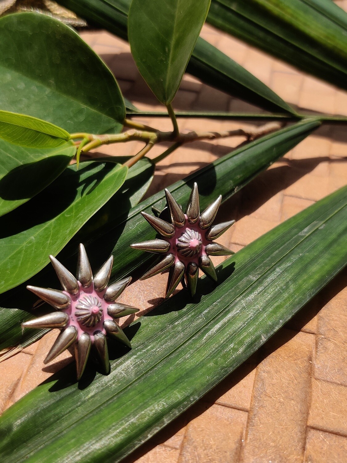 Ophelia Floral studs in 92.5 Silver