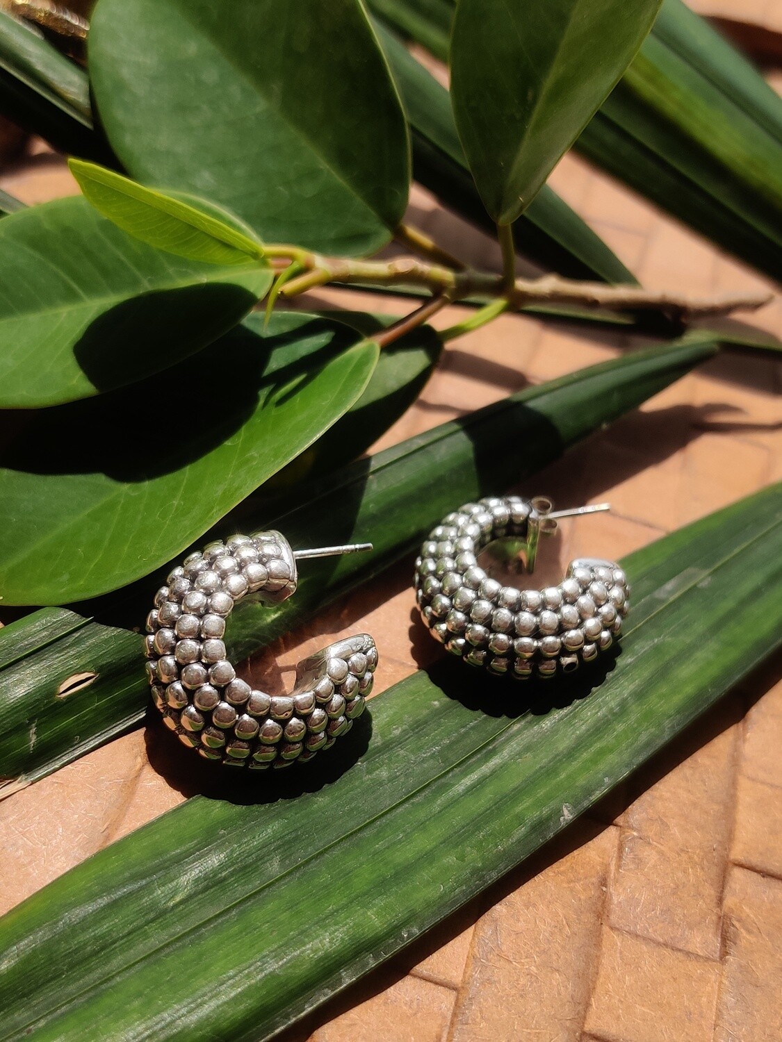 Hoops Extravaganza in 92.5 Sterling silver