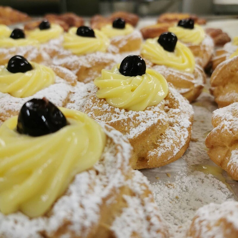 Zeppole al forno