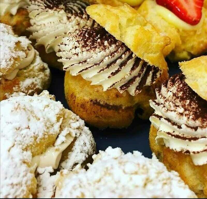 Bignè mignon allo Zabaione