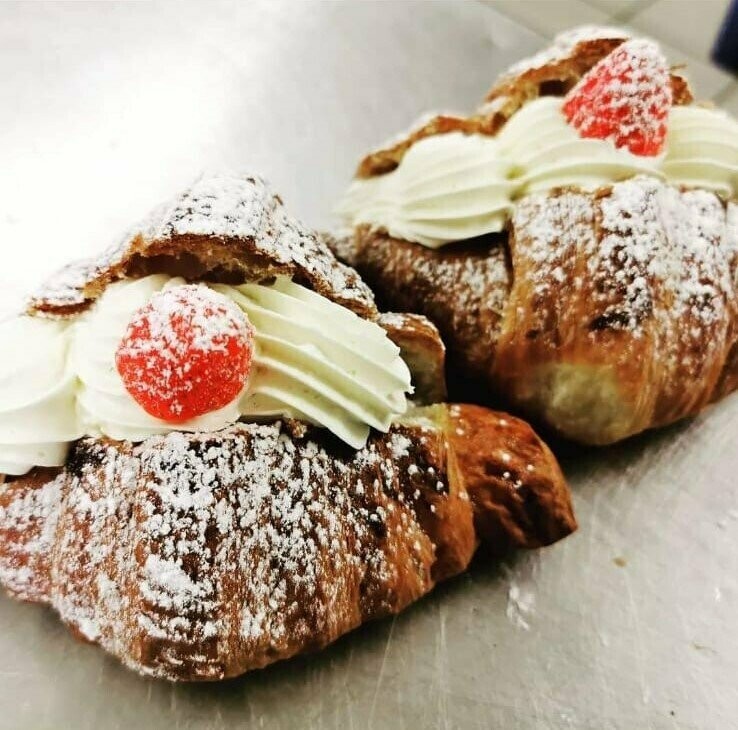Cornetto alla Crema Chantilly