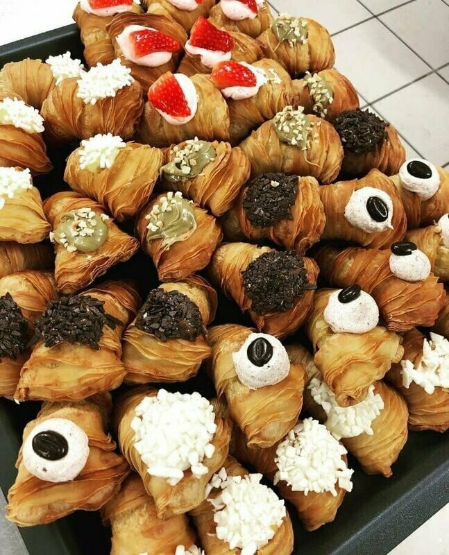 Mini Sfogliatine alla Nutella