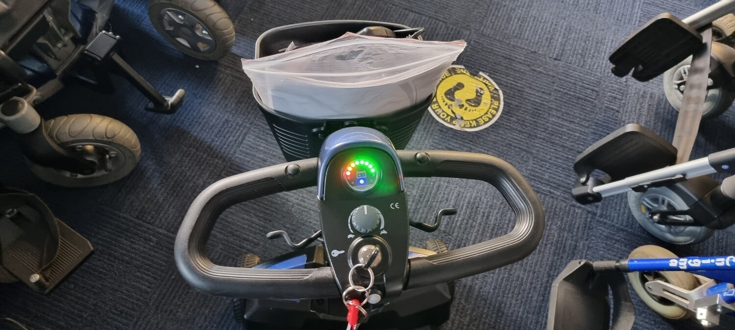 Refurbished Pride Apex Rapid CarBoot Scooter 18ah