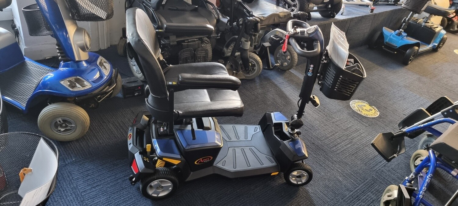 Refurbished Pride Apex Rapid CarBoot Scooter 18ah