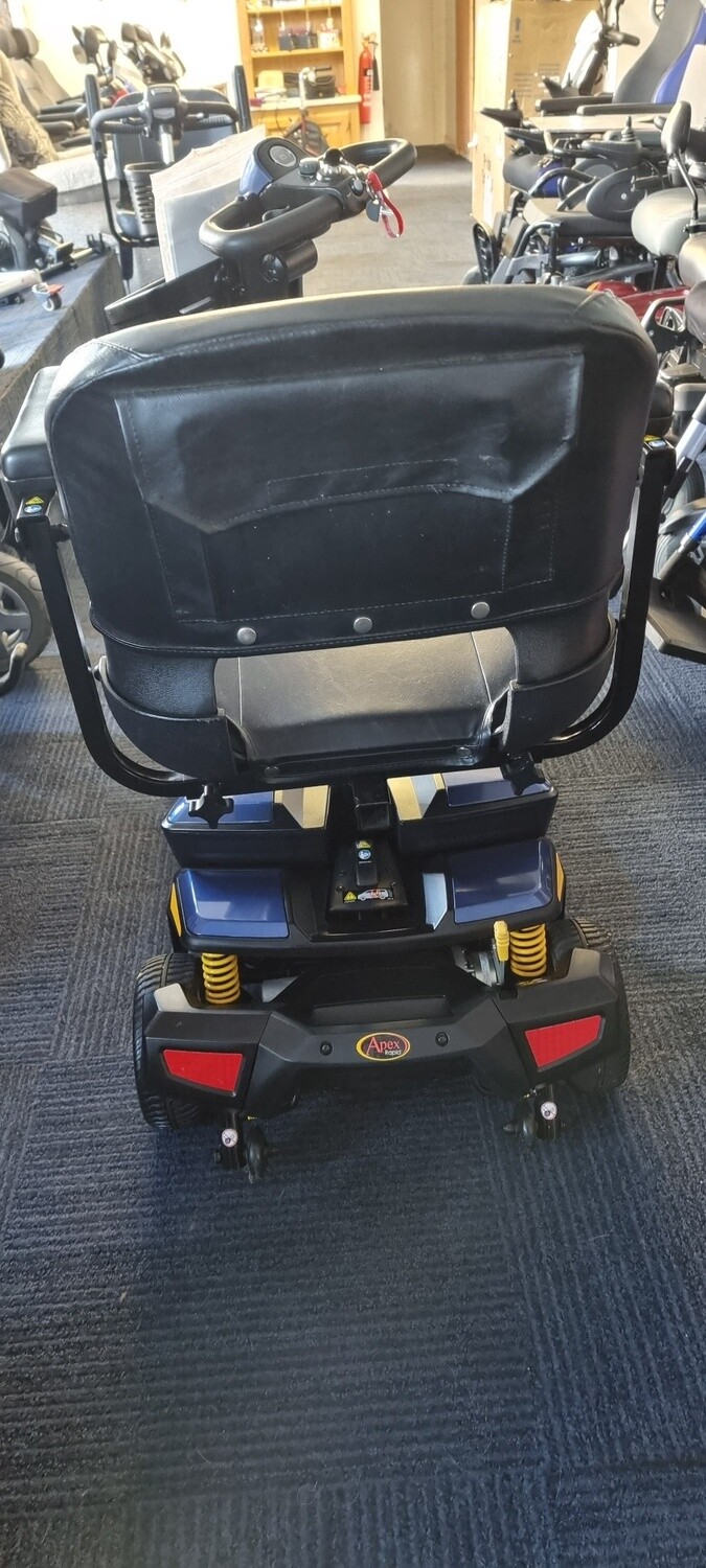 Refurbished Pride Apex Rapid CarBoot Scooter 18ah