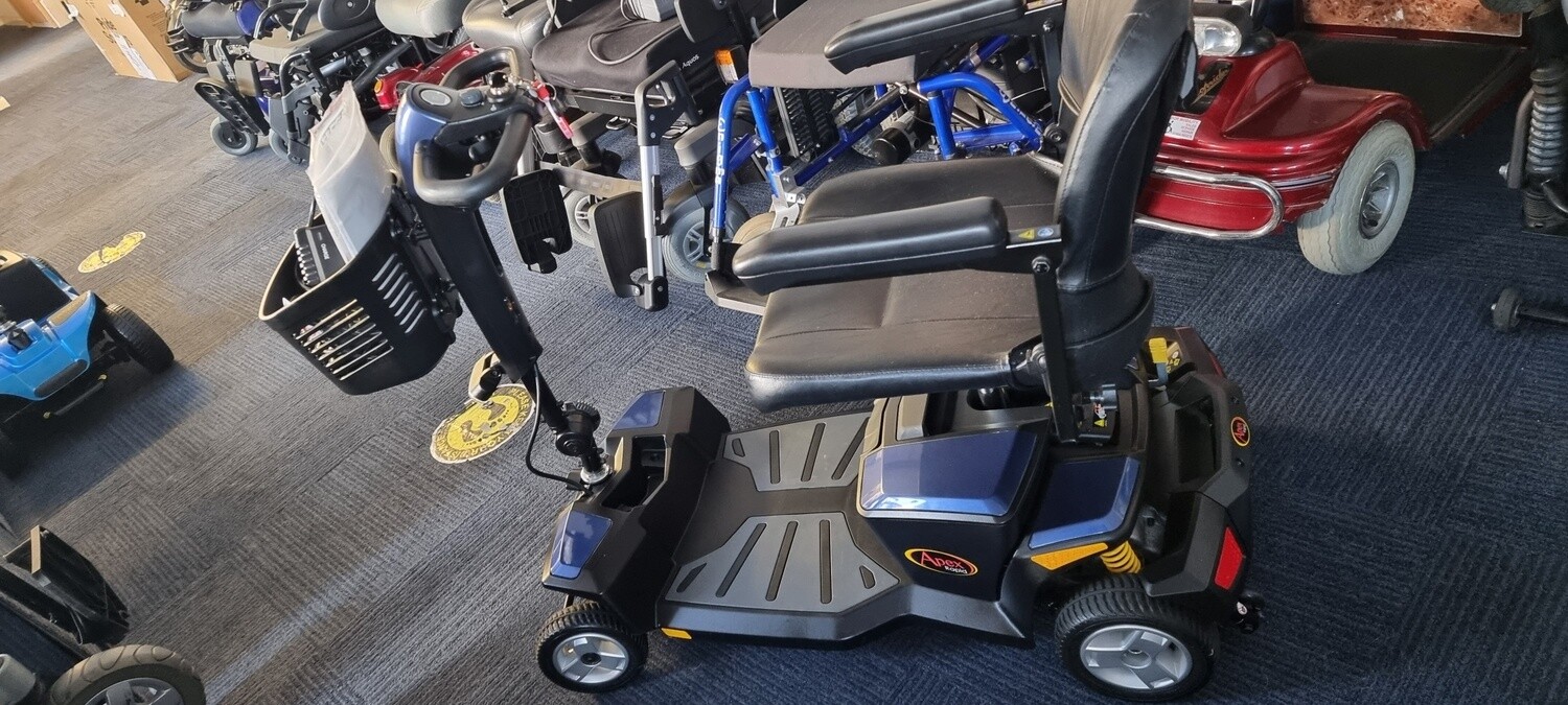 Refurbished Pride Apex Rapid CarBoot Scooter 18ah