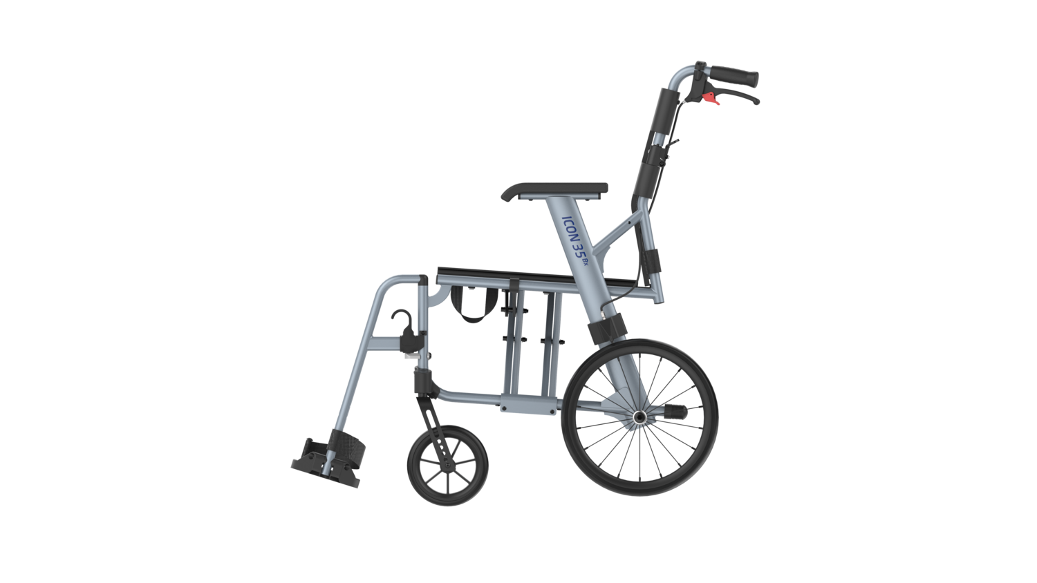 ICON 35 BX ULTRA LIGHTWEIGHT TRANSIT WHEELCHAIR