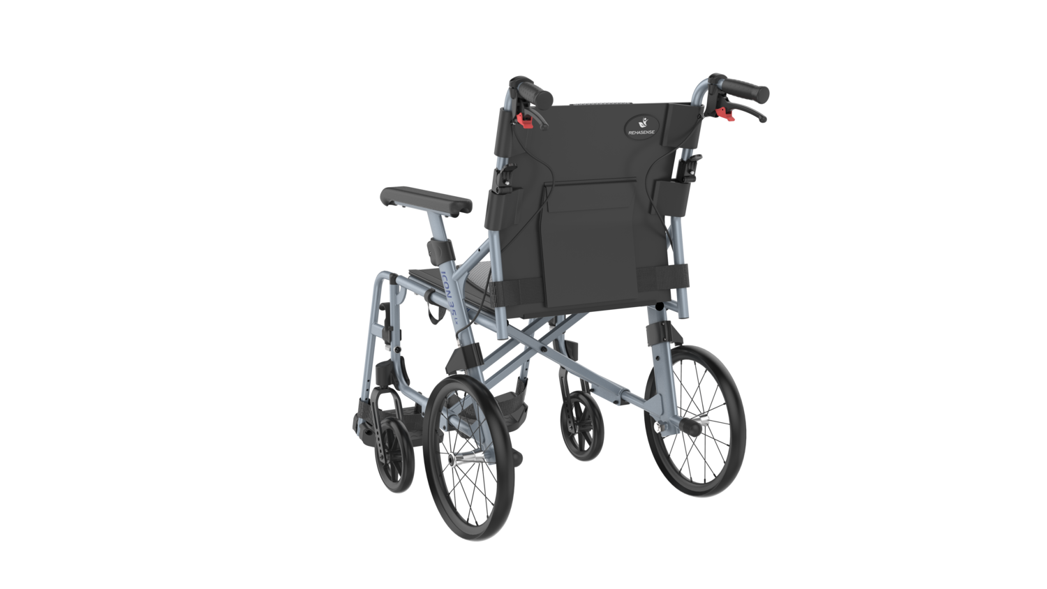 ICON 35 LX Deluxe Ultra Lightweight Transit Wheelchair