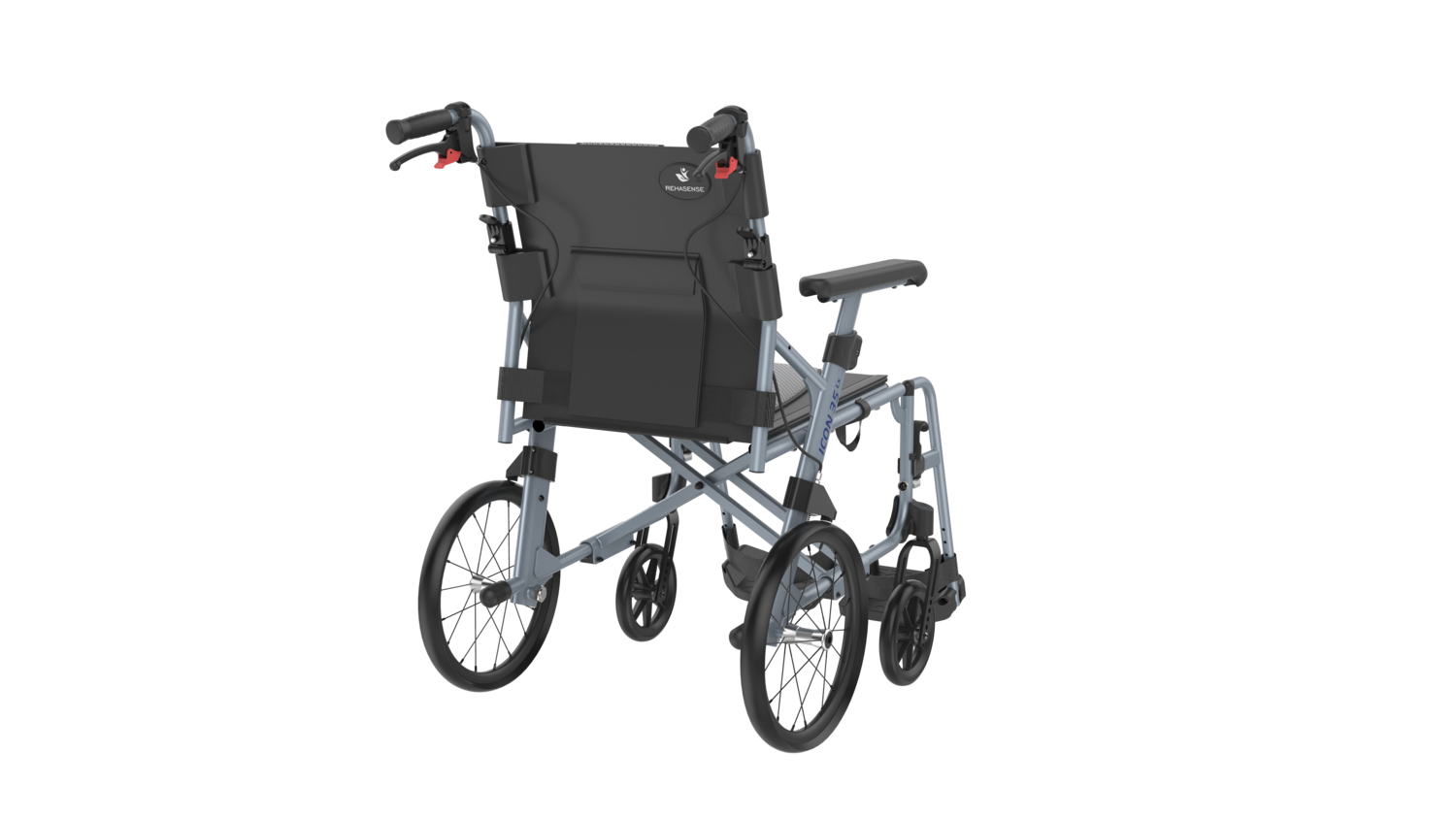 ICON 35 LX Deluxe Ultra Lightweight Transit Wheelchair