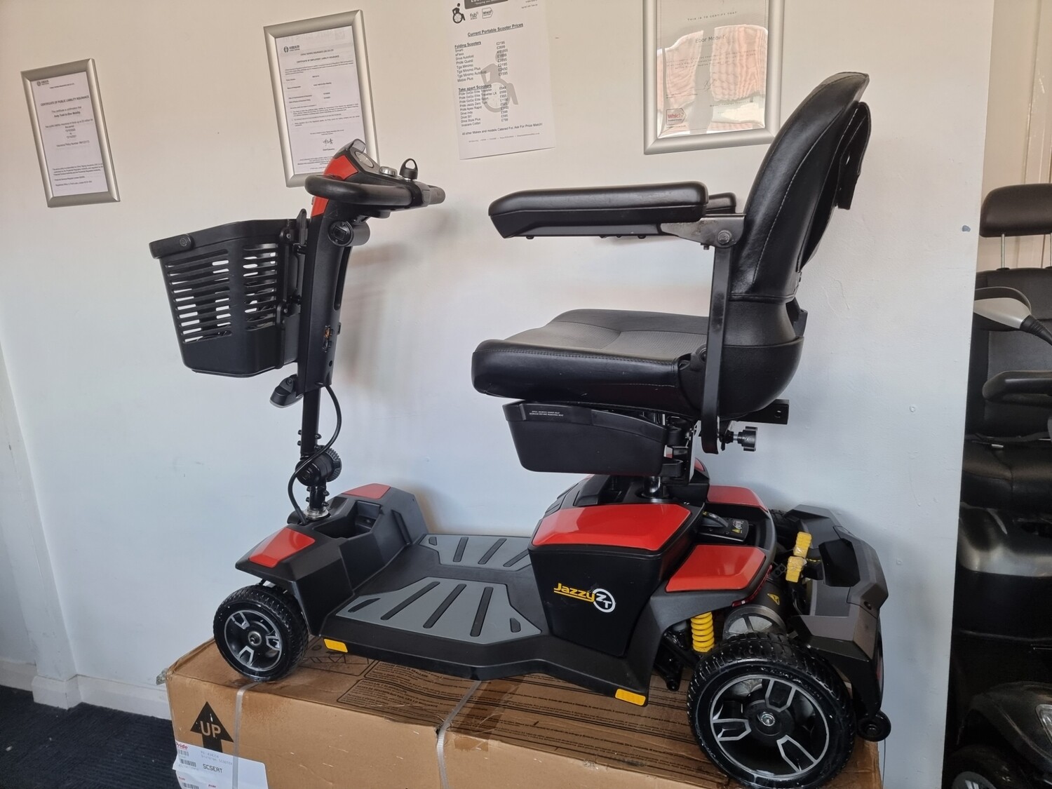 Pride Jazzy ZT Zero Turn Car Boot Scooter