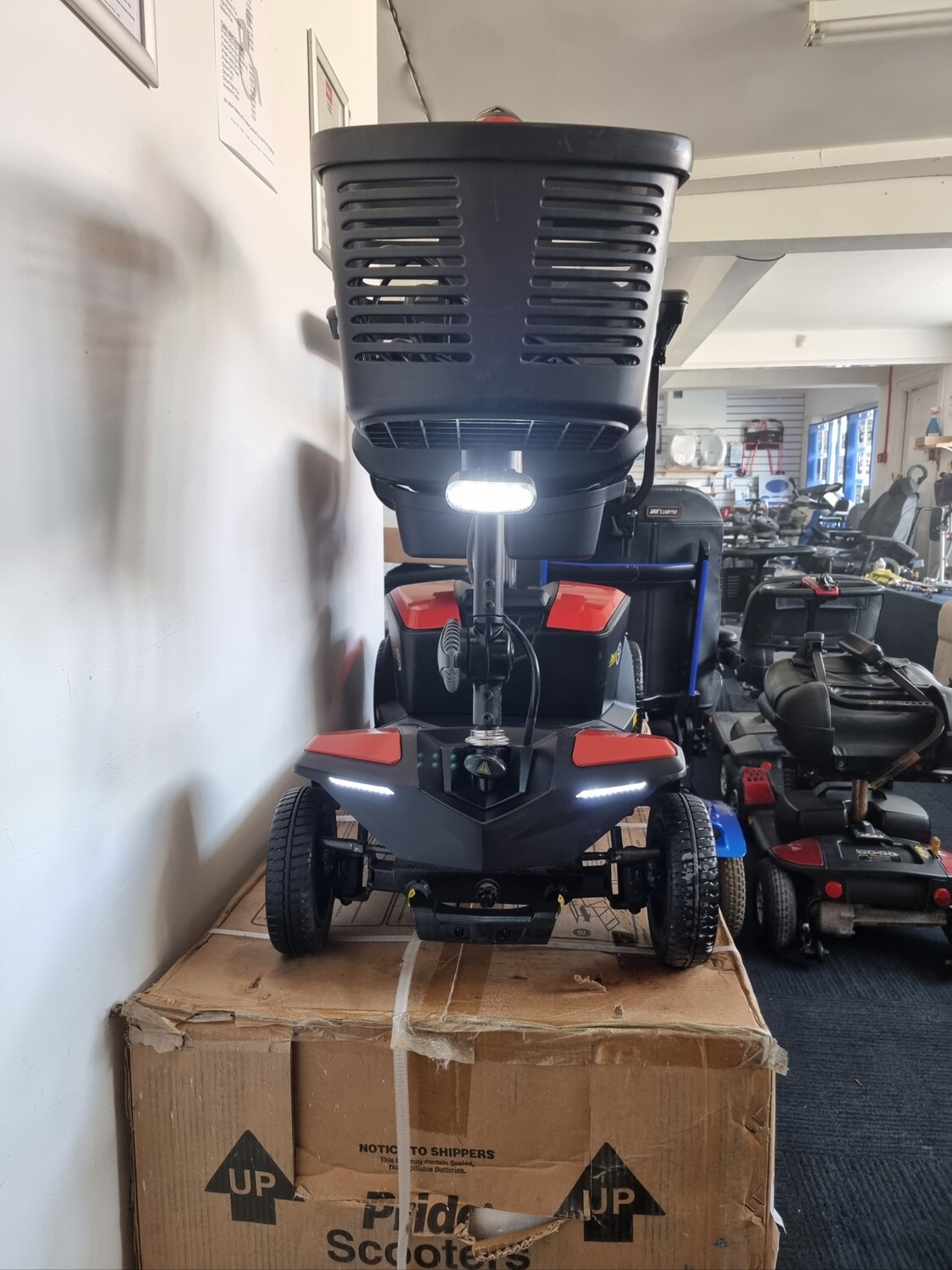 Pride Jazzy ZT Zero Turn Car Boot Scooter