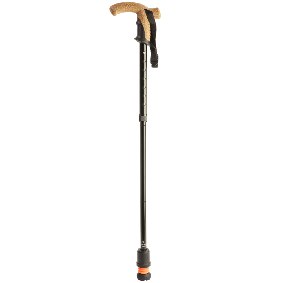 Flexyfoot Cork Handled Folding Walking Stick