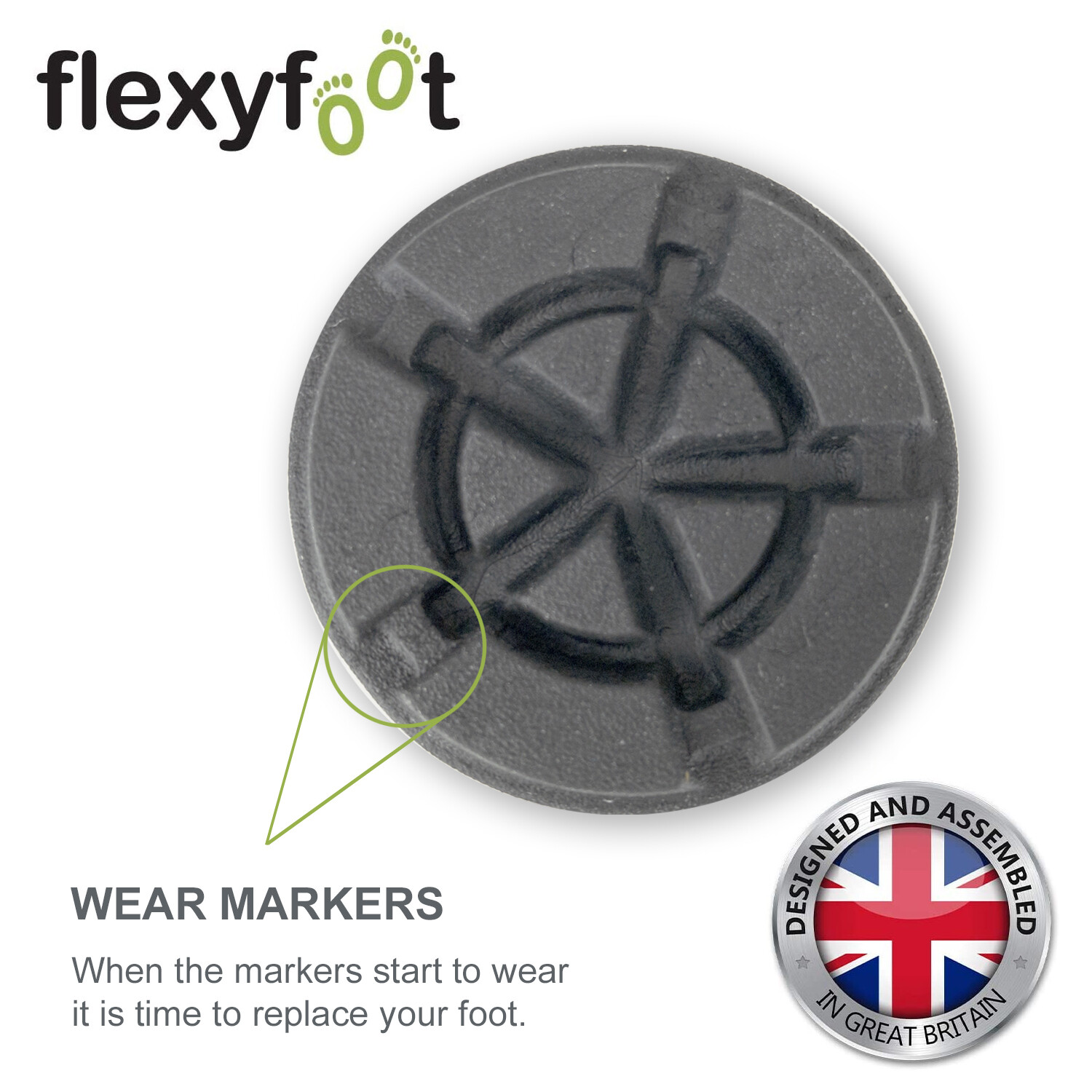 Flexyfoot Ferrule All Sizes Available