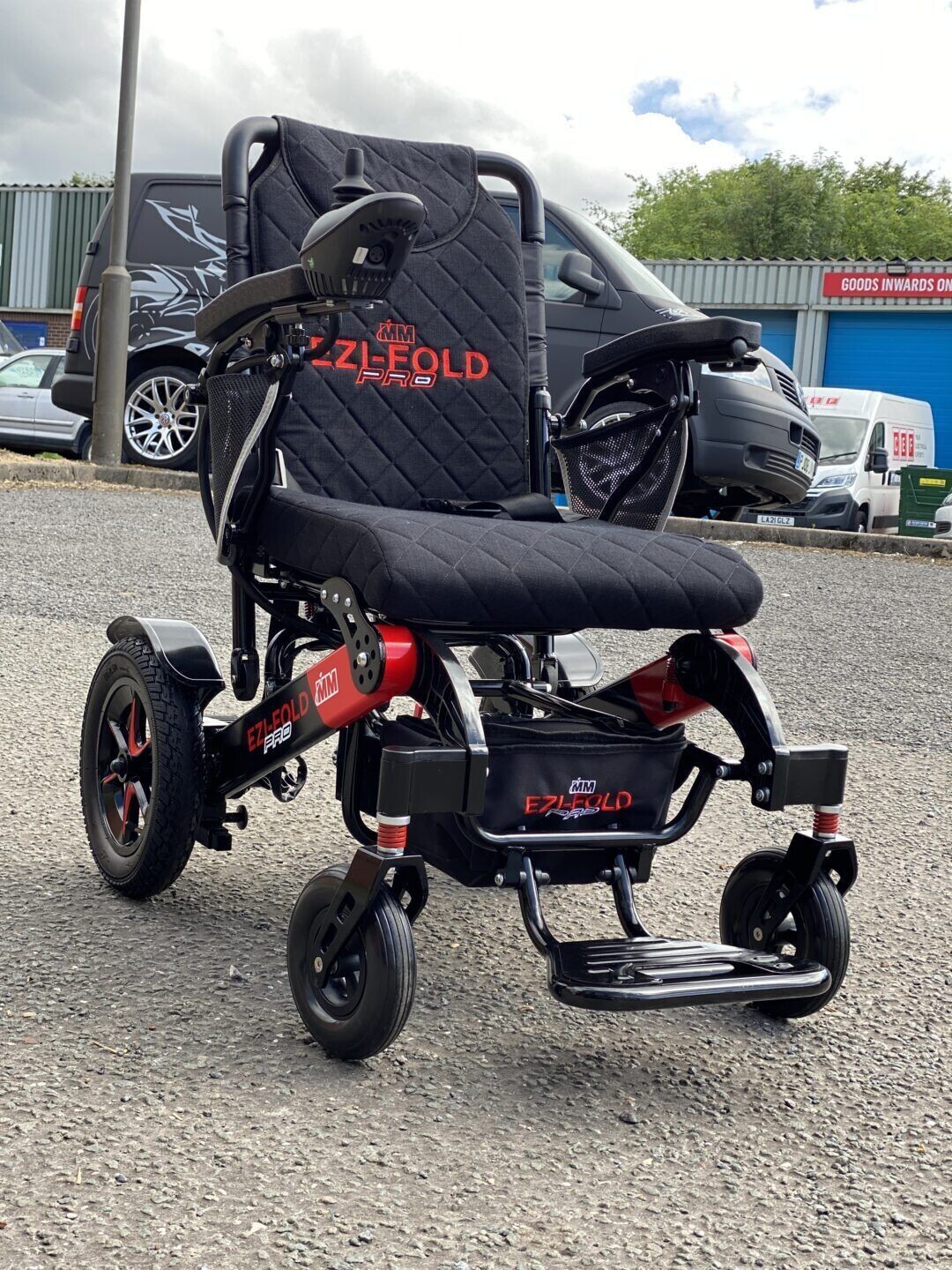 Ezi-Fold PRO Lightweight Electric Wheelchair 2022 model as NEW
