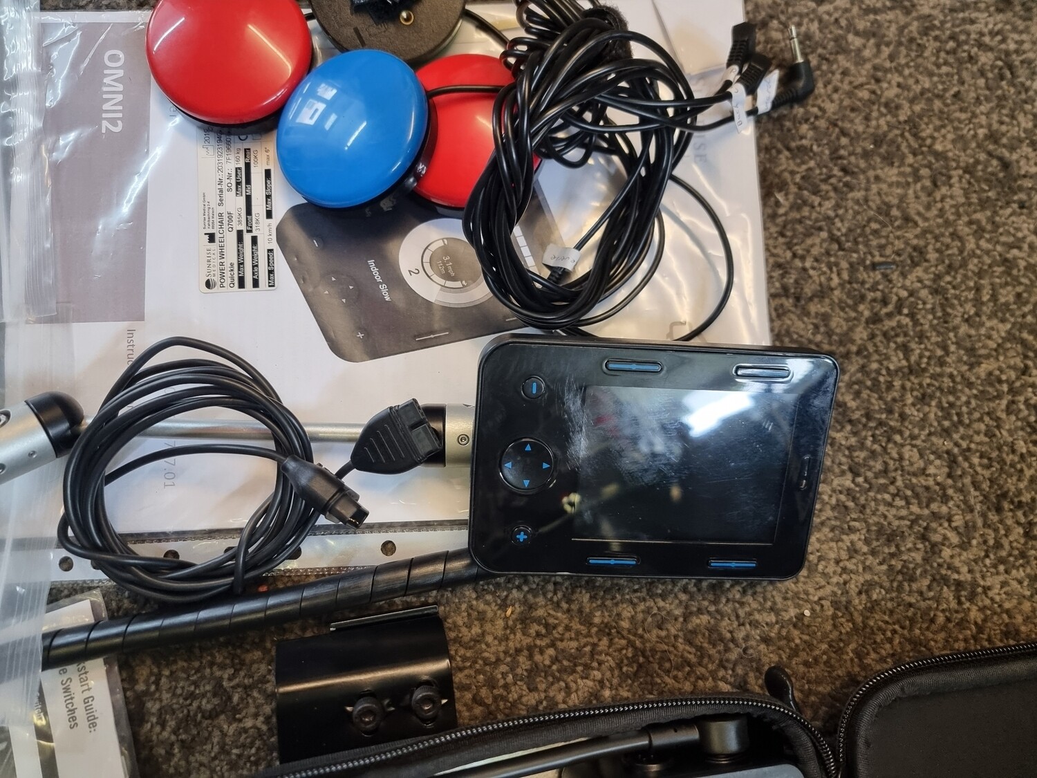 Omni 2 Special Input Device  and 5 x Buddy Buttons RNET