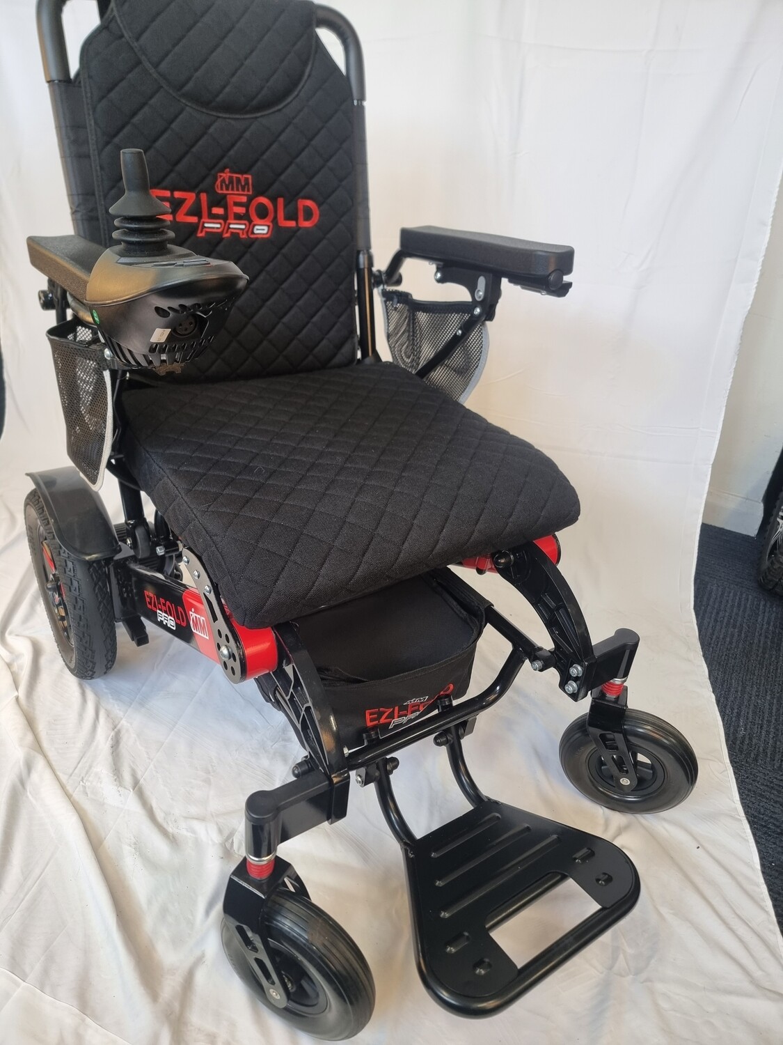 Ezi-Fold PRO Lightweight Electric Wheelchair 2022 model as NEW