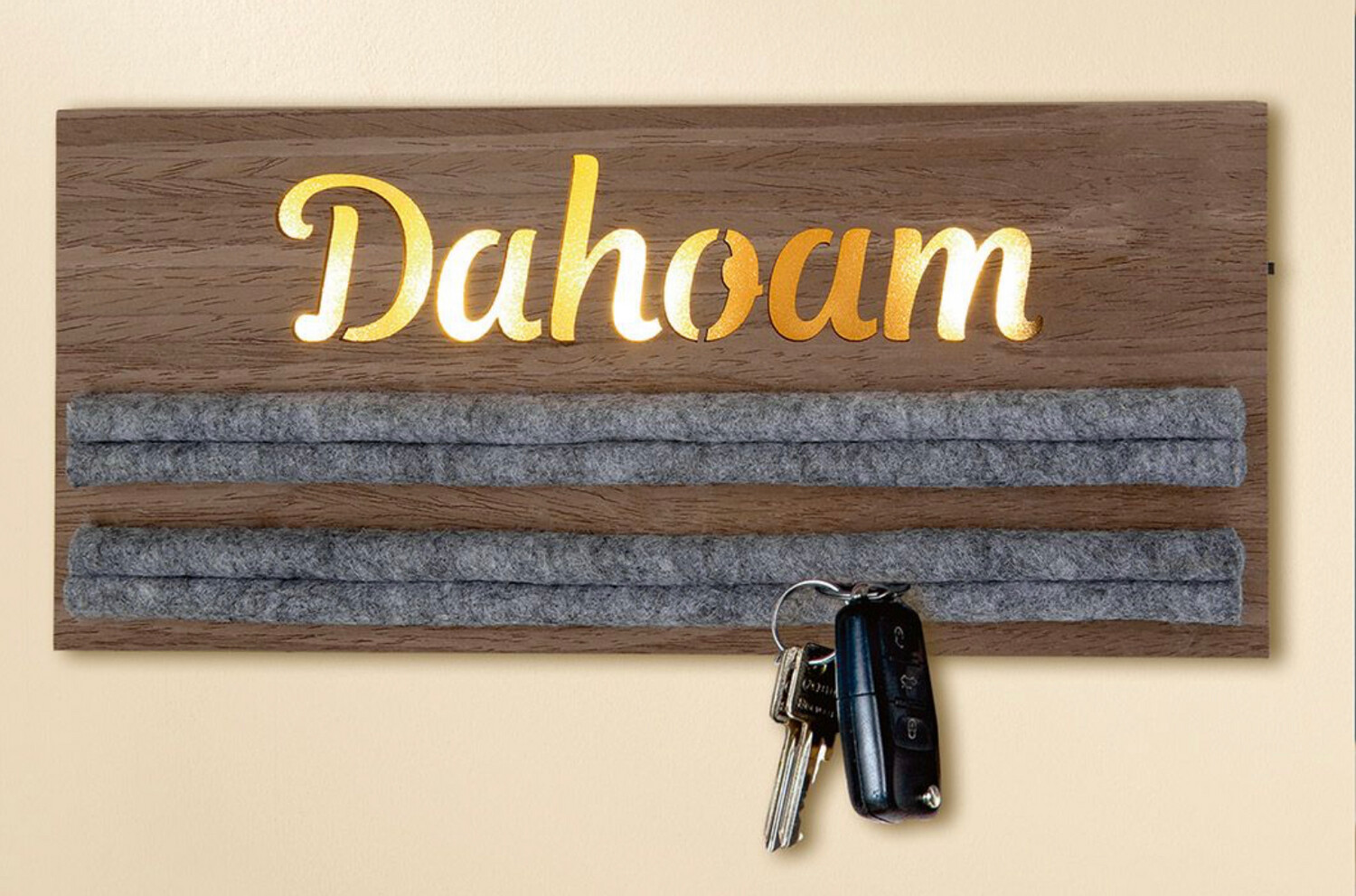 Schlüsselboard " Dahoam "