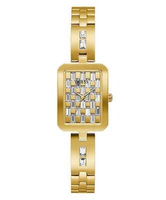 GUESS LDS GOLD/TONE WATCH