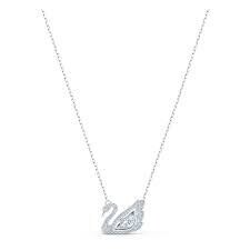 SWAROVSKI DANCING SWAN : NECKLACE