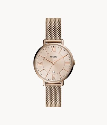 FOSSIL LDS WATCH ROSE TONE