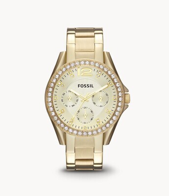 LADIES GOLD COLOURED WATCH