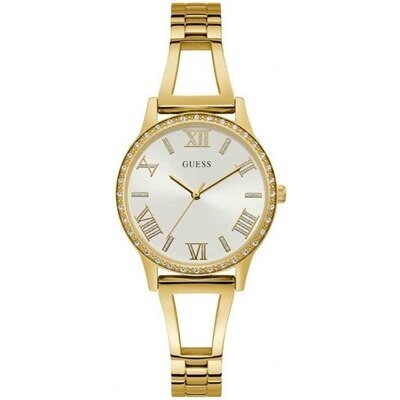 GUESS LDS GOLD TONE WATCH