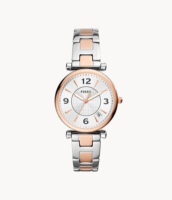 FOSSIL LDS 2/TONE WATCH