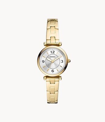 FOSSIL  LDS GOLD/TONE WATCH