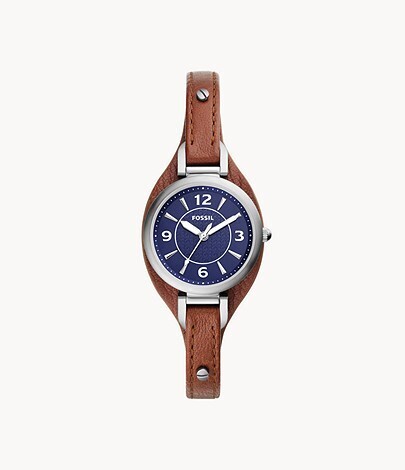 FOSSIL LDS WATCH W/BLUE DIAL
