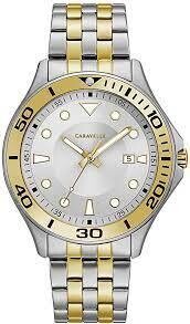 CARAVELLE  GTS TWO TONE WATCH