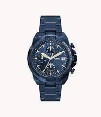 FOSSIL GNTS BLUE/TONE