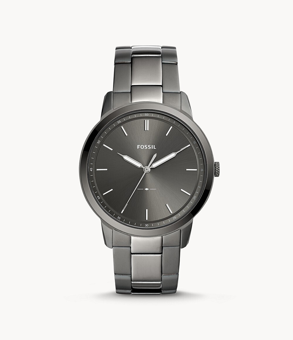 FOSSIL GNTS WATCH GUN METAL TONE