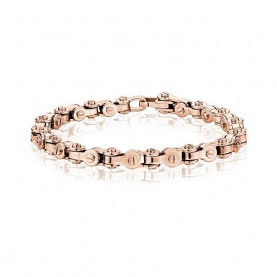 ROSE GOLD STEEL BICYCLE CHAIN
