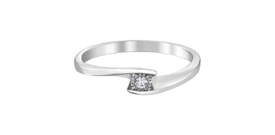 10KT WG DIA.SOLITAIRE 12FC=.03CT
