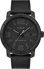 GTS BLACK DIAL TIMEX WATCH