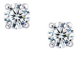 SS 5MM CZ EARRINGS