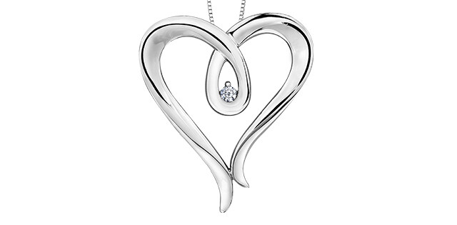 STER CAN DIA HEART PENDANT