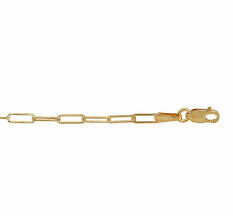 10KYG PAPERCLIP ANKLET
