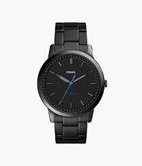 FOSSIL GENTS WATCH BLK FACE/DIAL